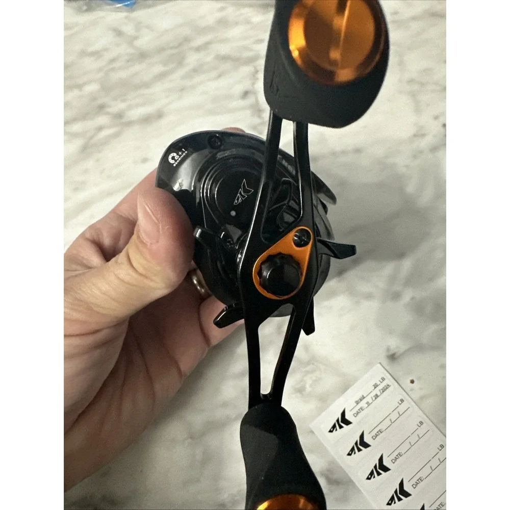 Kastking Zephyr Bait Finesse Baitcasting Reel, Carbon Fiber Fishing Reel - Drag